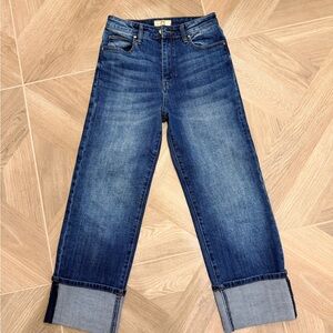 Kut from the Kloth Dark Blue Denim Jeans